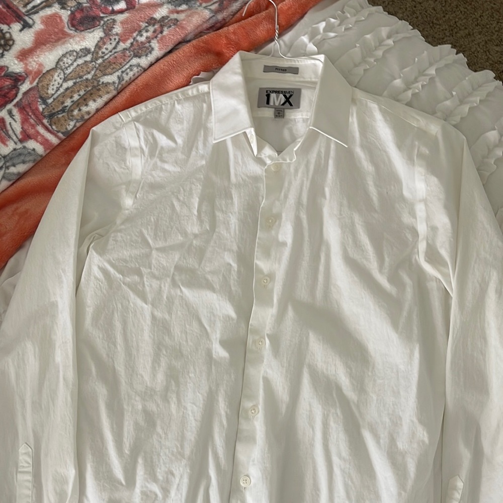 Express white dress shirt